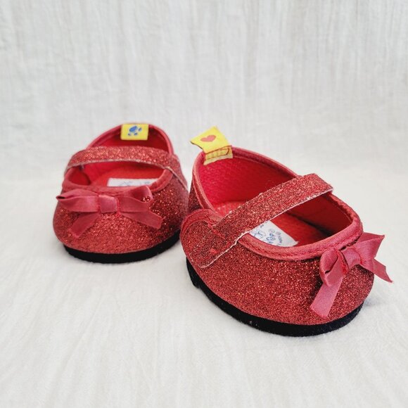 Build-A-Bear Workshop Denim Overalls & Dress Set with Boots & Shoes - Picture 12 of 15